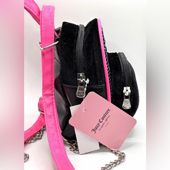 Juicy Couture Mini Backpack Purse Cherry Rhinestone Design Viral TikTok Bag main image 10